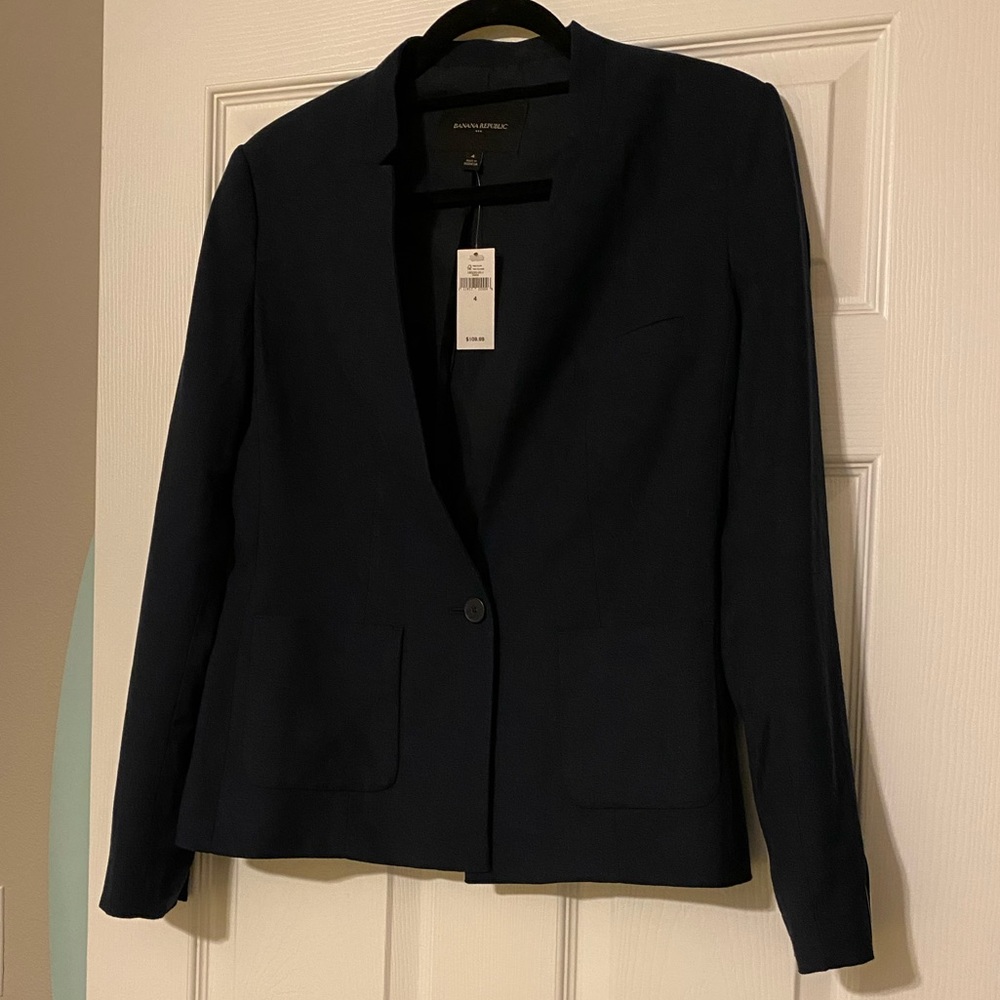 Navy blazer BANANA REPUBLIC